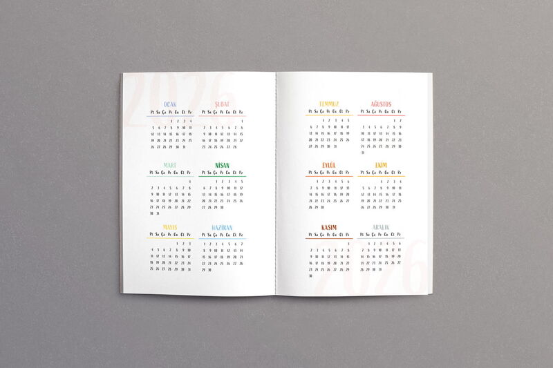 2026 Çocuk Ajandası (Kış Temalı)