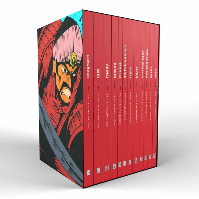 KETEBE GENÇ - Cenk Hikâyeleri Kutulu Set (12 Kitap)