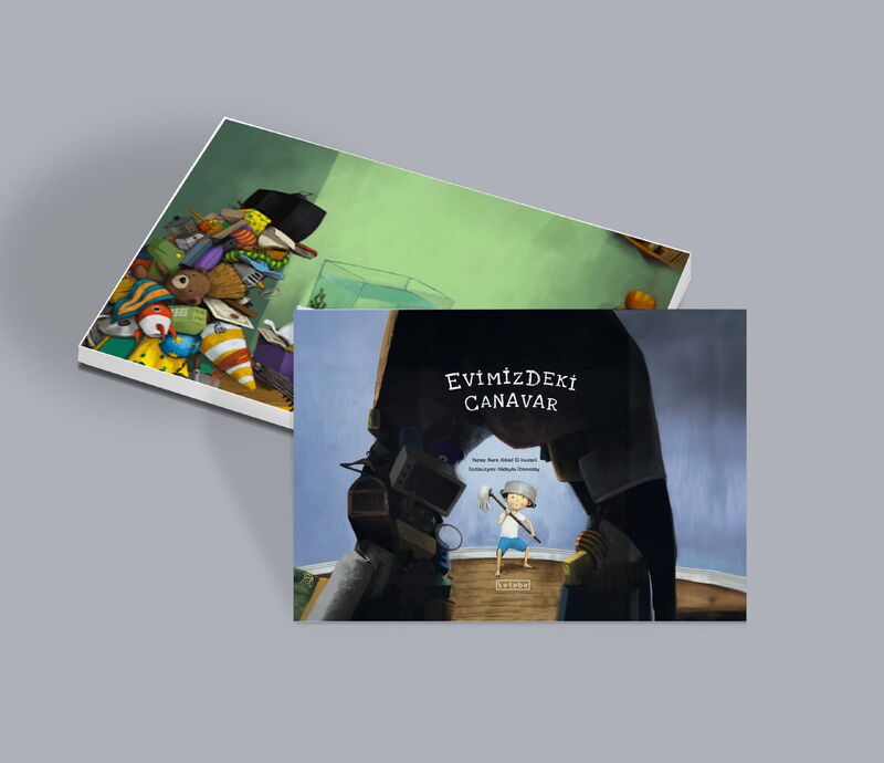 Evvel Zaman Tiyatrosu Kart Seti - Evimizdeki Canavar