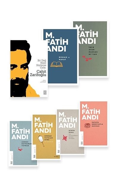 KETEBE - Fatih Andı Kitap Seti (Çanta Hediyeli 7 Kitap)