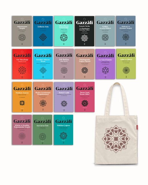 KETEBE - Gazzâlî Kitap Seti | Çanta Hediyeli Özel Set