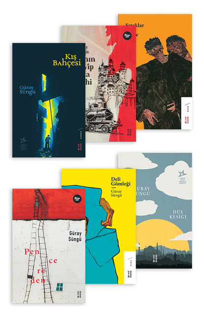 KETEBE - Güray Süngü Kitap Seti (Çanta Hediyeli 6 Kitap)