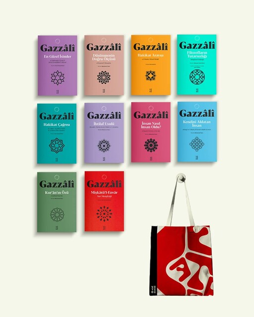 KETEBE - İmam Gazzâlî Kitap Seti (Çanta Hediyeli)