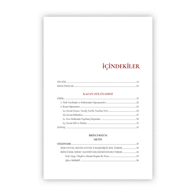 Oğuzname (3 Cilt) - Thumbnail