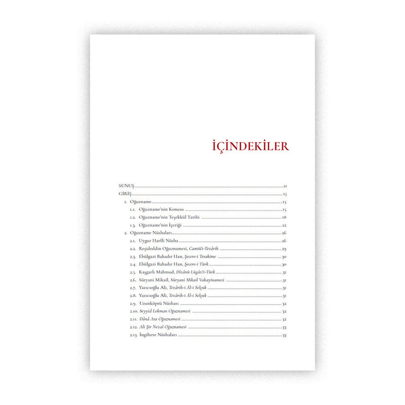 Oğuzname (3 Cilt)