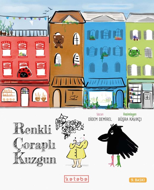 KETEBE ÇOCUK - Renkli Çoraplı Kuzgun