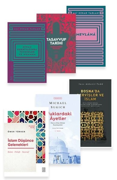 KETEBE - Tasavvuf Kitap Seti (Çanta Hediyeli 6 Kitap)
