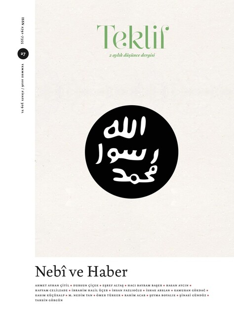  - Teklif 27. Sayı